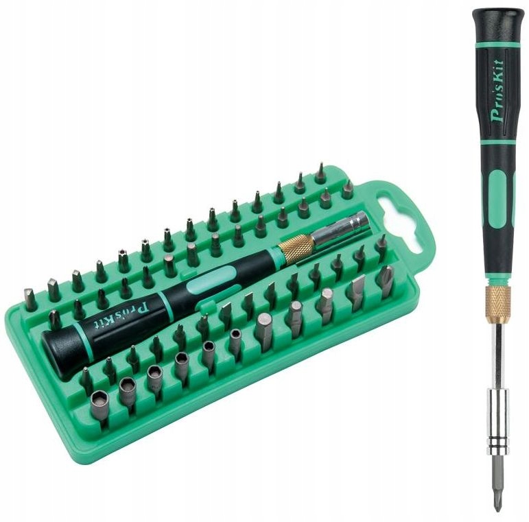 Wysoka precyzja – 58 różnych bitów w zestawie