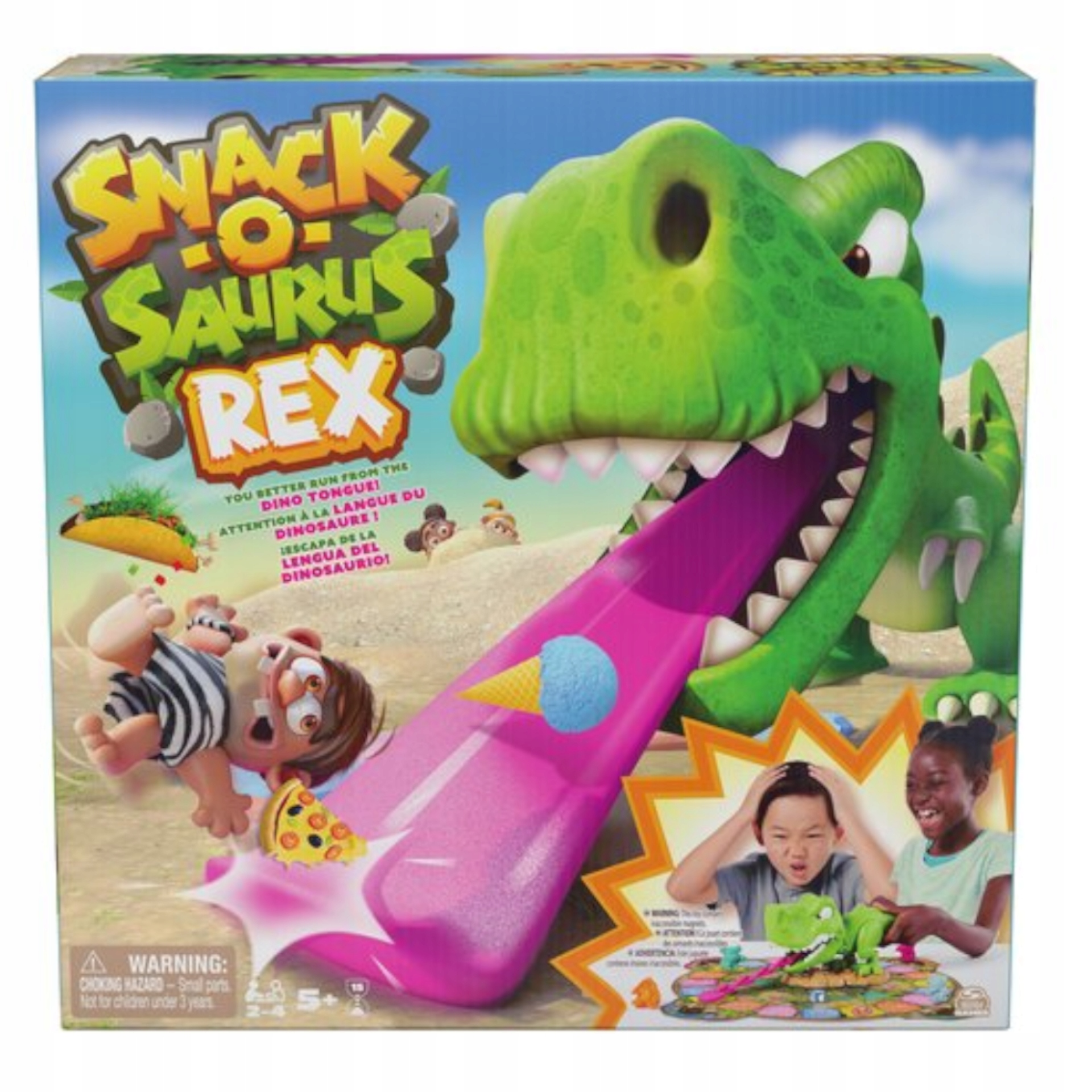 Spin Master SPIN GRA PRZEKASKA REXA 6070778 – Ekscytująca gra planszowa dla całej rodziny