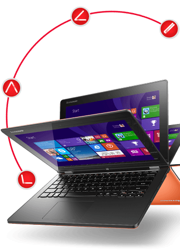 Laptop Lenovo Yoga 2 z ekranem 11