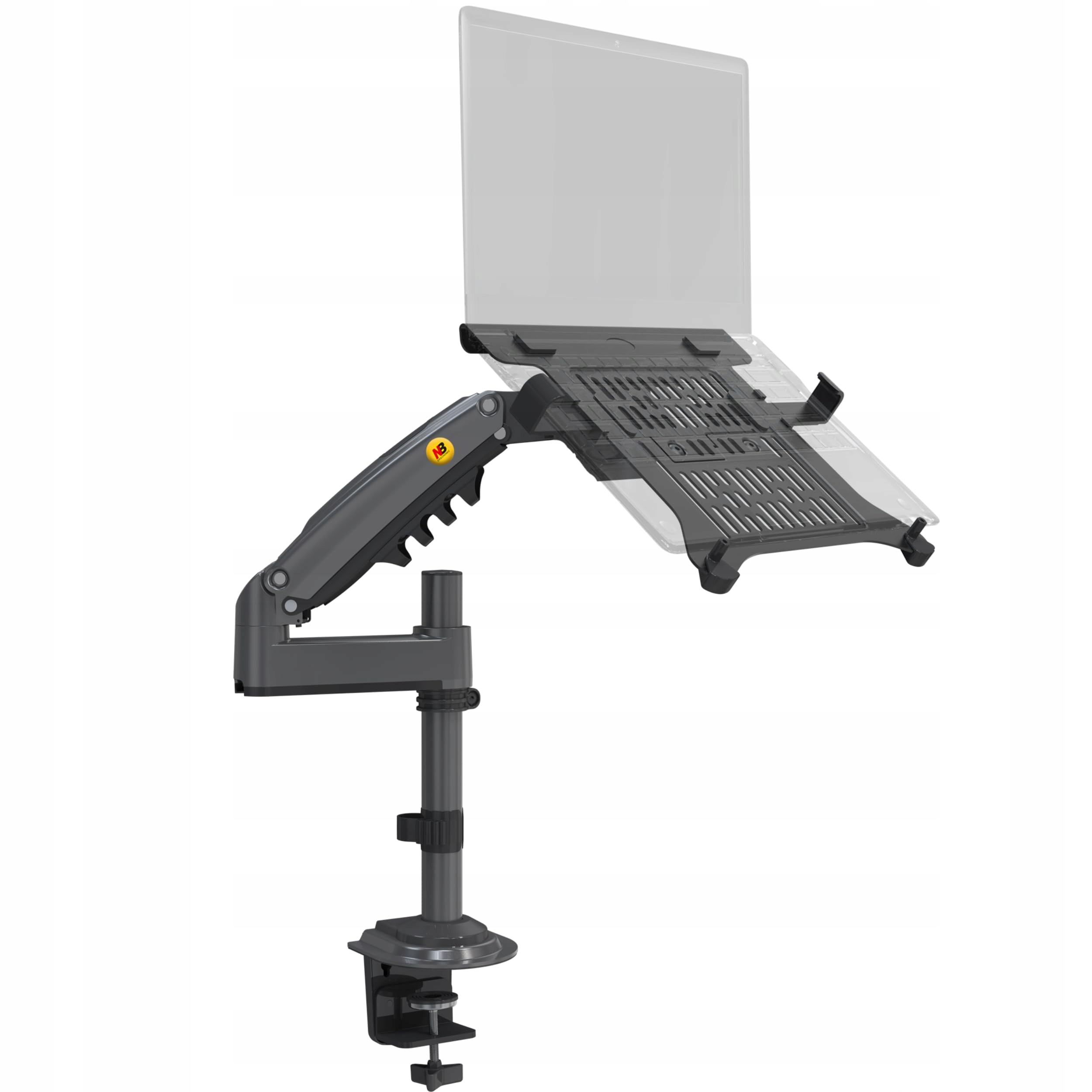 H100-FP Ergonomiczny uchwyt biurkowy do laptopa i monitora – Komfort i funkcjonalność w jednym