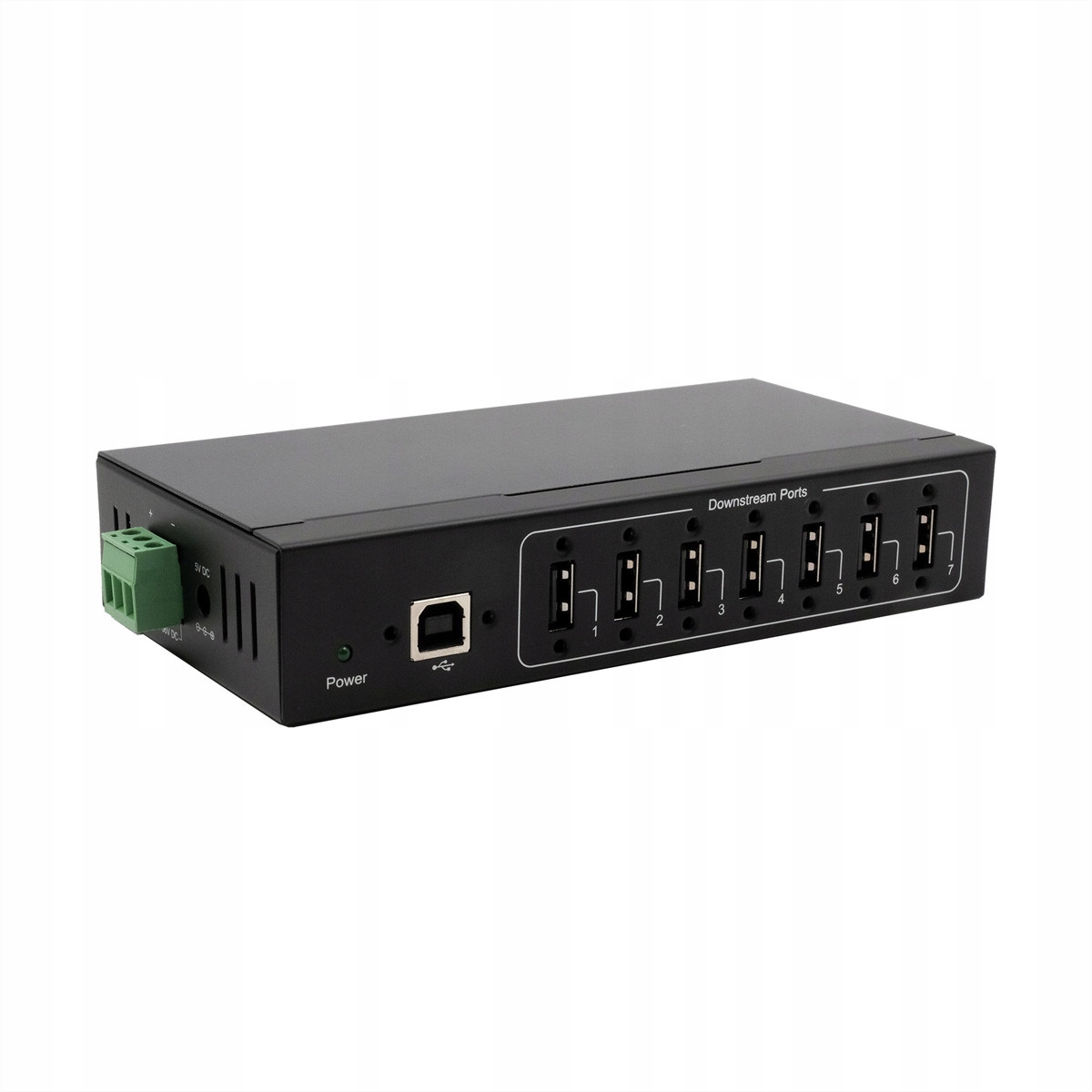 EX-11217HMVS 7-portowy metalowy koncentrator USB 2.0 – Wydajność i niezawodność w jednym