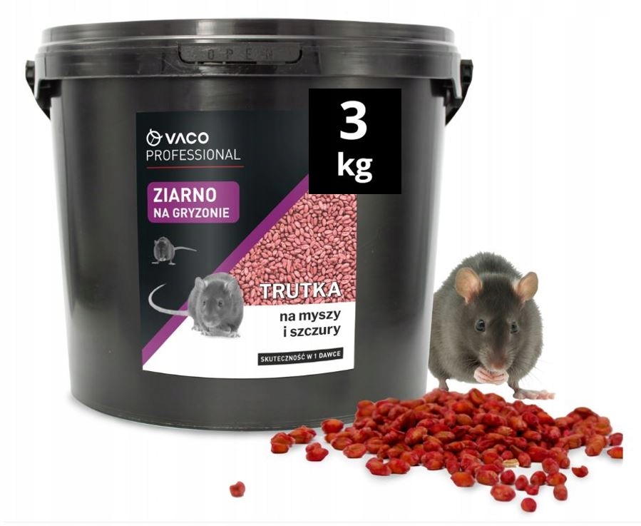 Zestaw Deratyzacyjny VACO PROFESSIONAL 'Total Control' – Skuteczna walka z gryzoniami