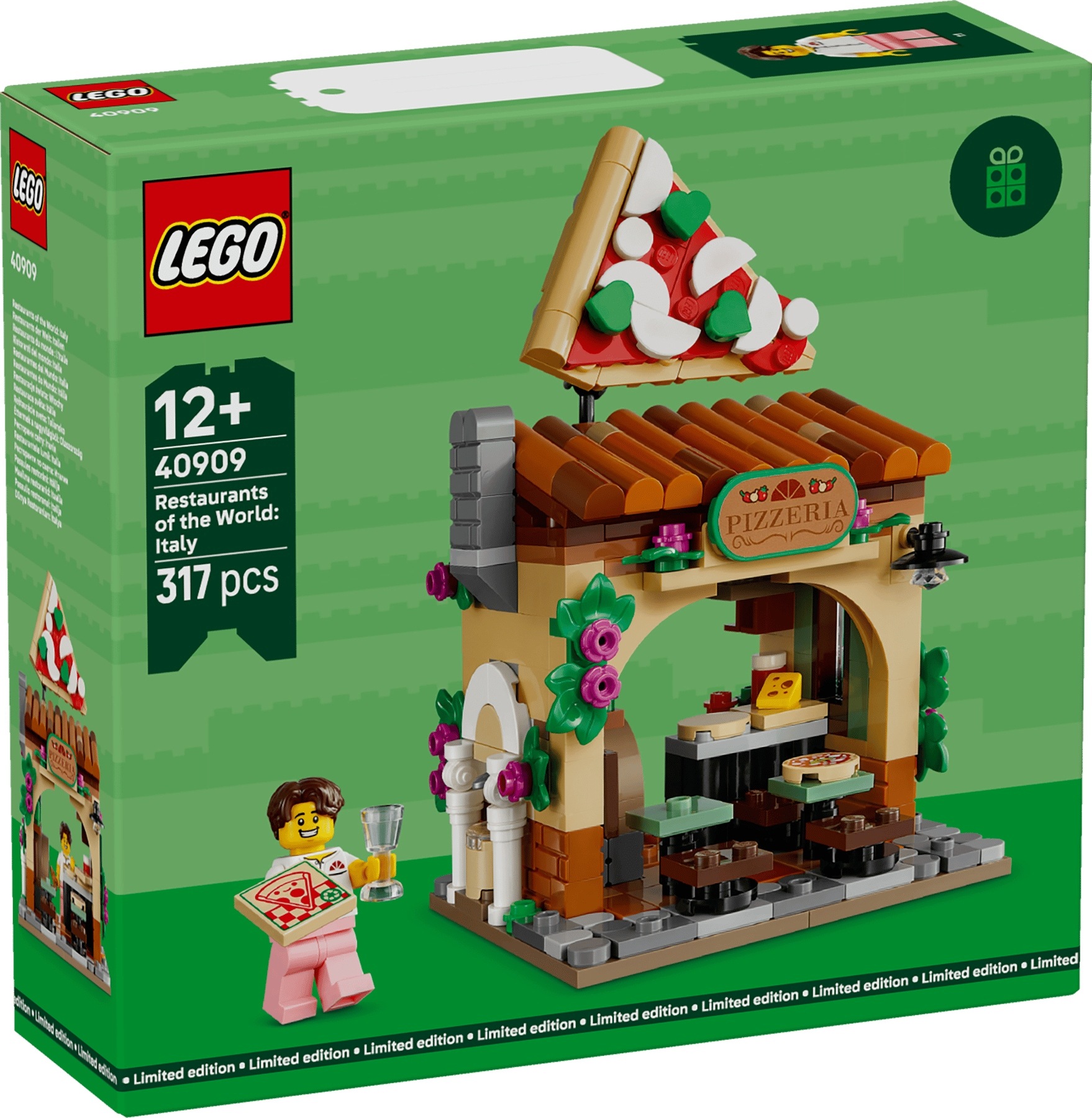 LEGO Restauracje świata: Włochy 40909 – Stwórz własne włoskie ristorante