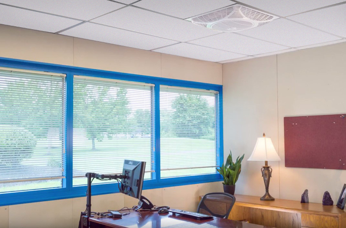 Efektywna dystrybucja powietrza dzięki rotacji 360 stopni