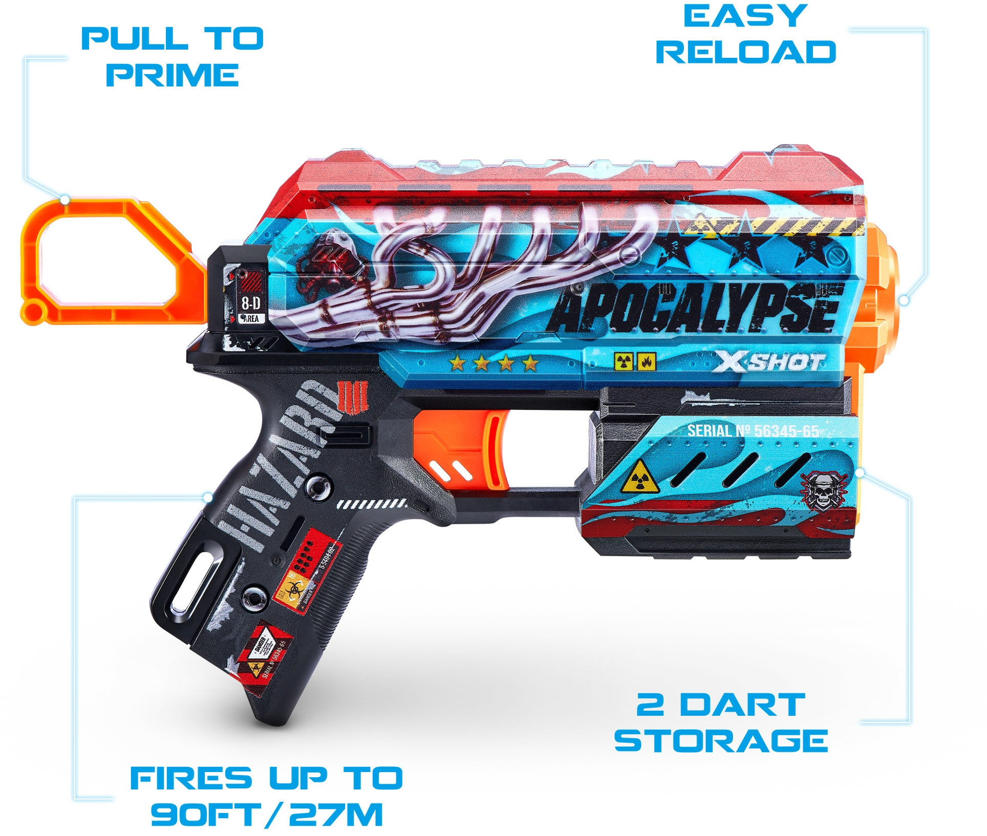 Przedni schowek na strzałki dla wygody