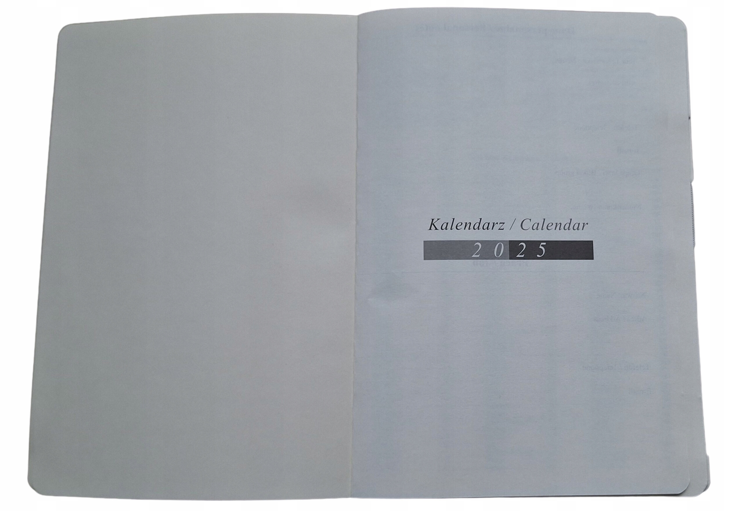 Wymienne wkłady – dostosuj kalendarz do swoich potrzeb