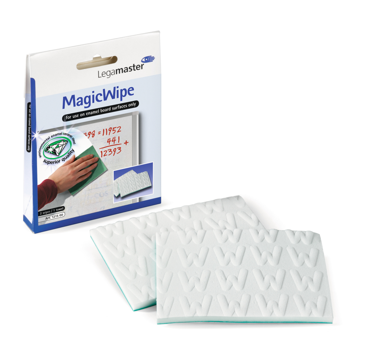 Zestaw zawierający 2 ściereczki Magic Wipe