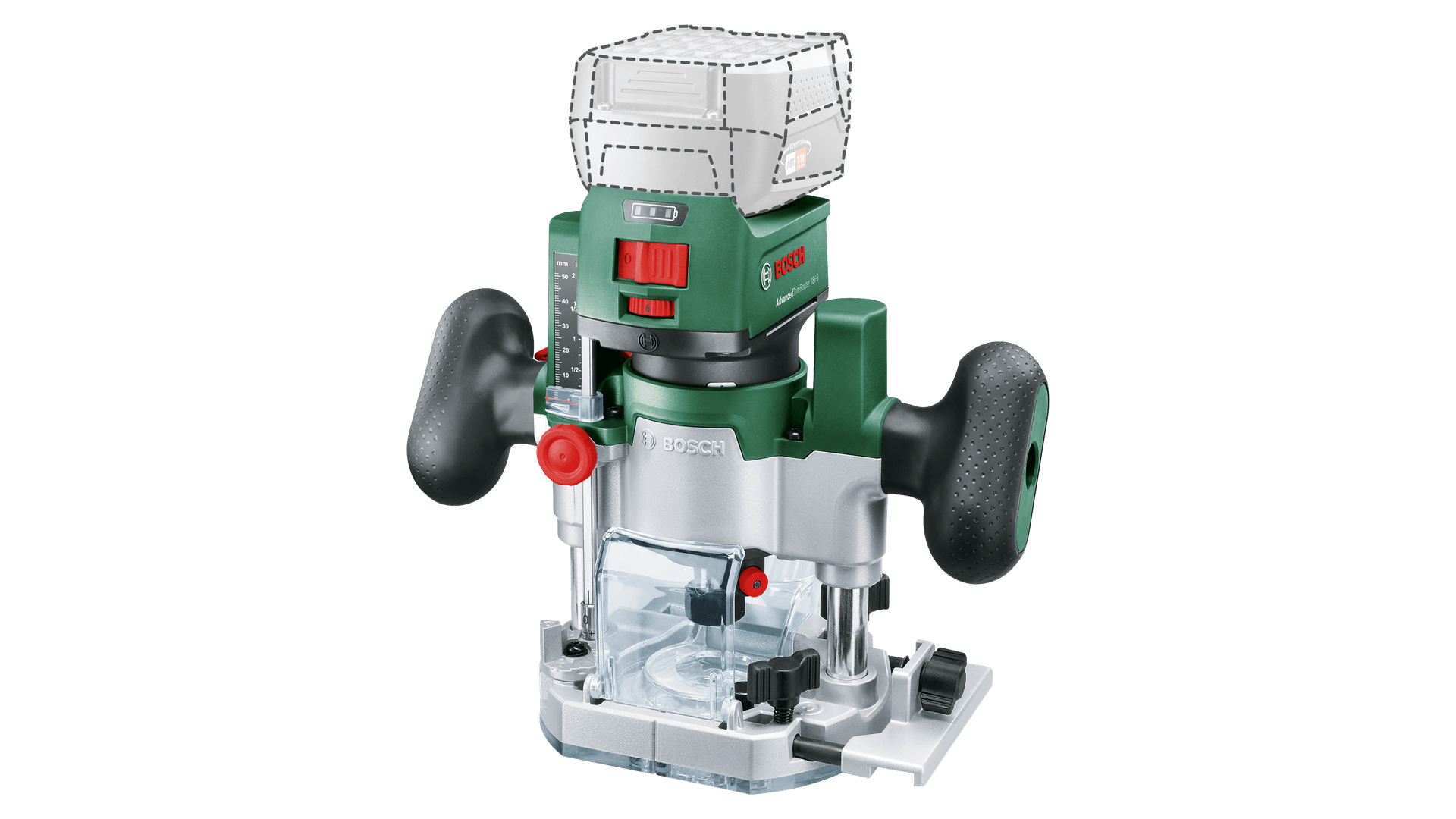 Akumulatorowa frezarka krawędziowa AdvancedTrimRouter 18V-8