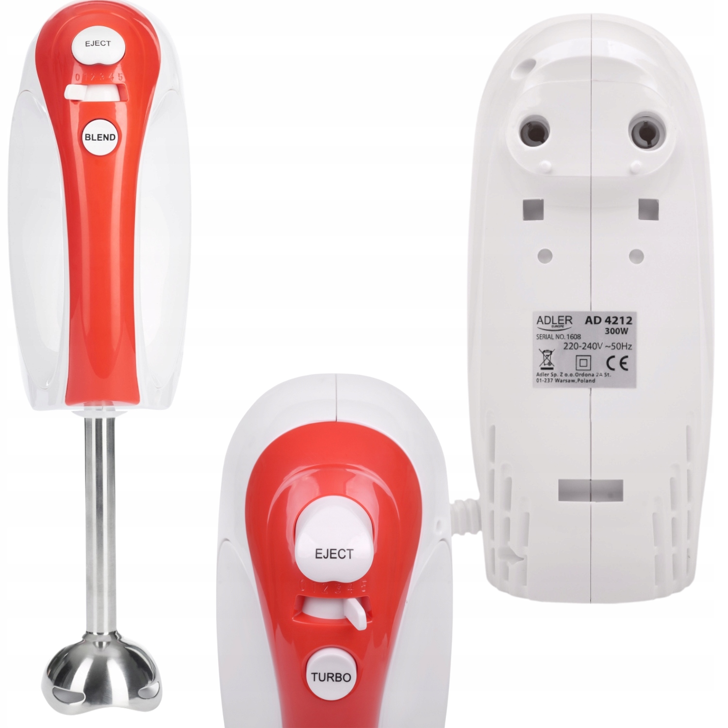 Funkcja Turbo – Zwiększona moc dla lepszego miksowania