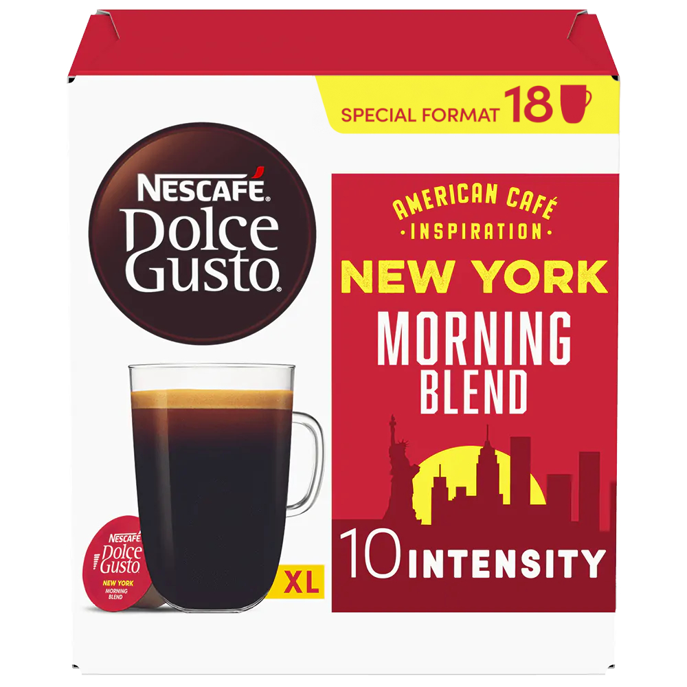 Kapsułki Nescafé Dolce Gusto Grande New York – Wyjątkowy smak poranka