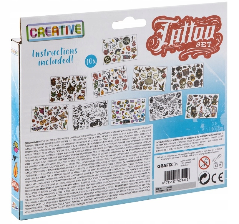 Instrukcja aplikacji tatuaży – Prosta i przyjemna zabawa