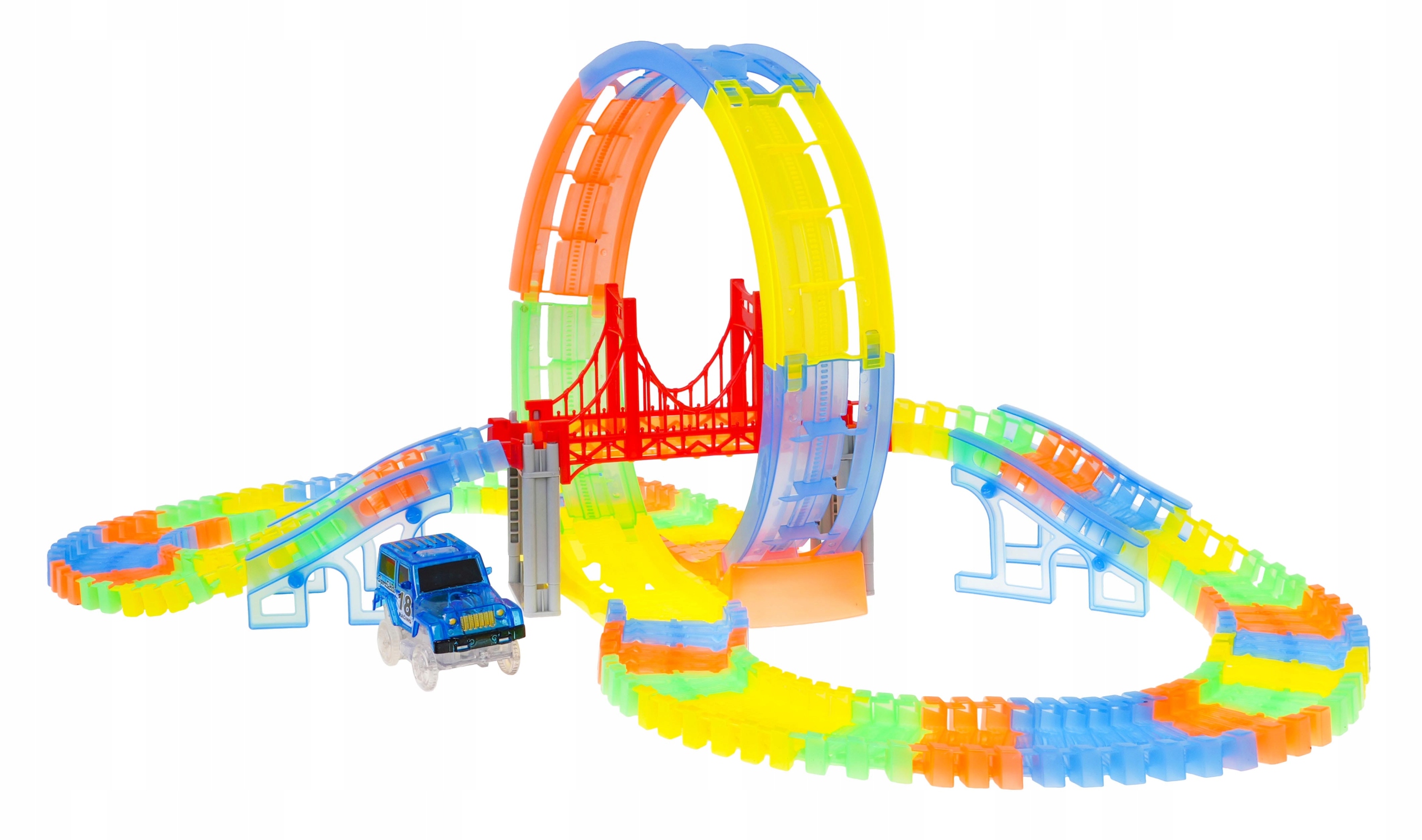 Wymiary toru i samochodu – Idealne dla małych rączek