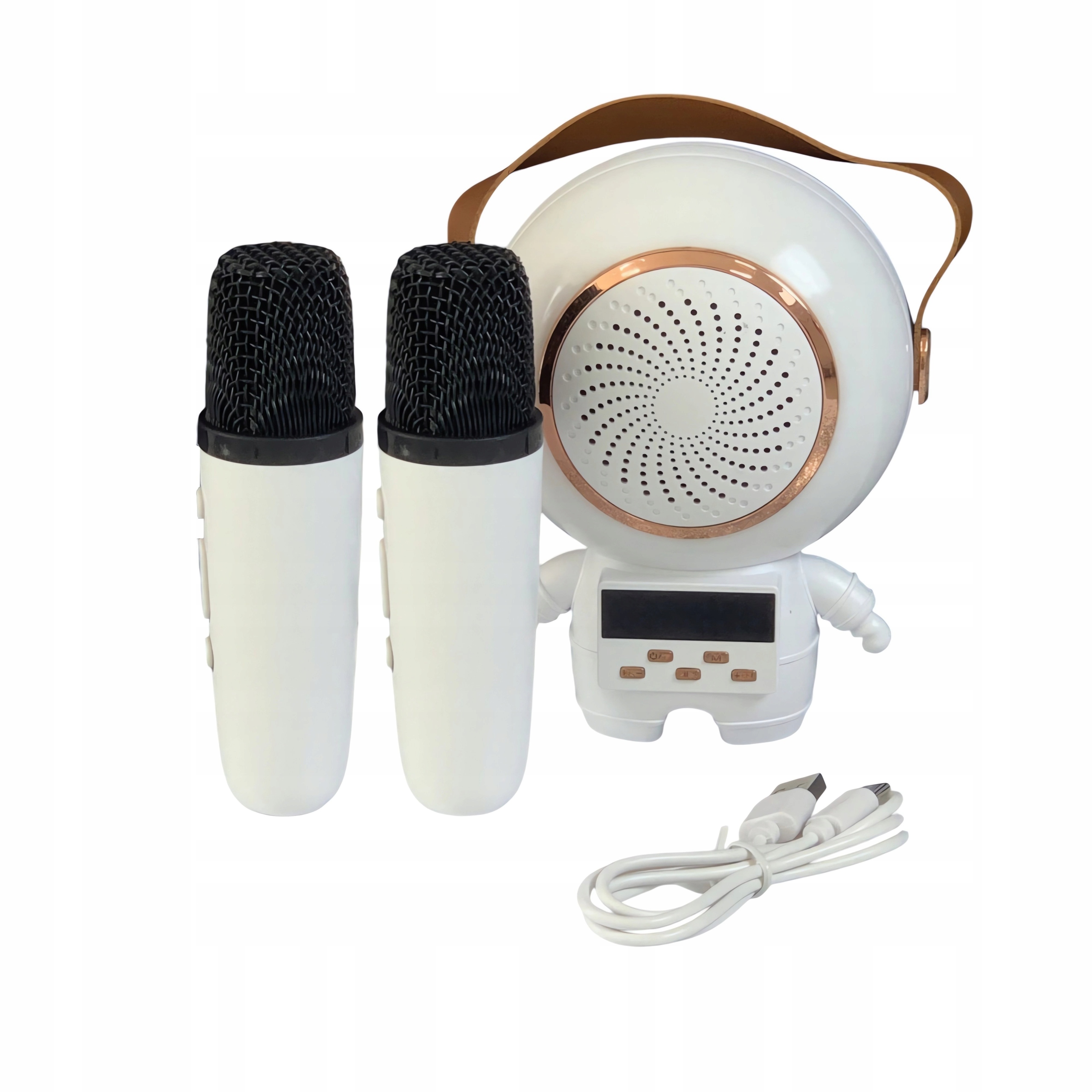 Dwa bezprzewodowe mikrofony – Wspólne śpiewanie z przyjaciółmi