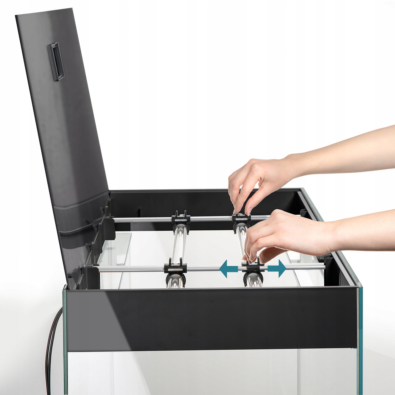 Zestaw akwariowy w minimalistycznym stylu – Idealne dopasowanie do każdego wnętrza