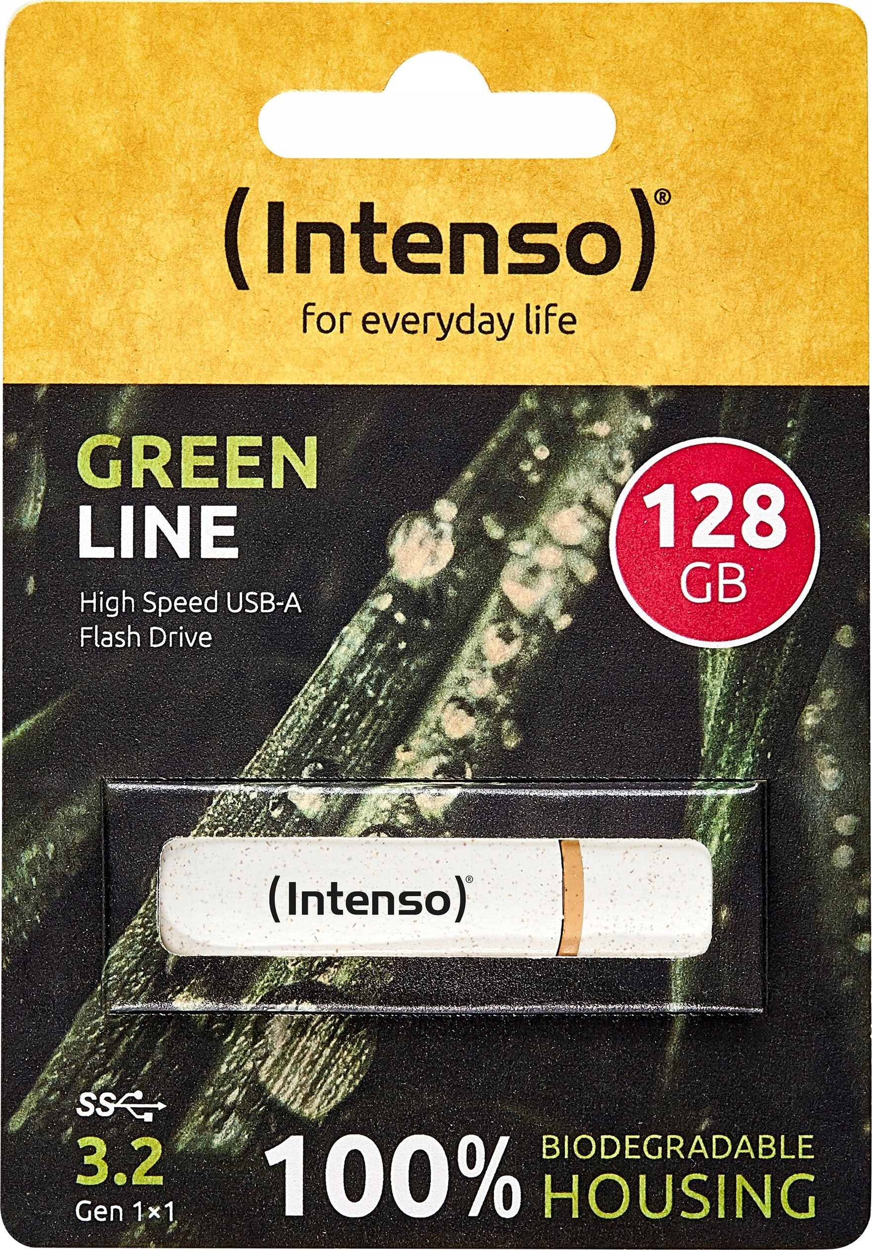 Pendrive Intenso Green Line 128GB – Ekologiczne rozwiązanie dla Twoich danych
