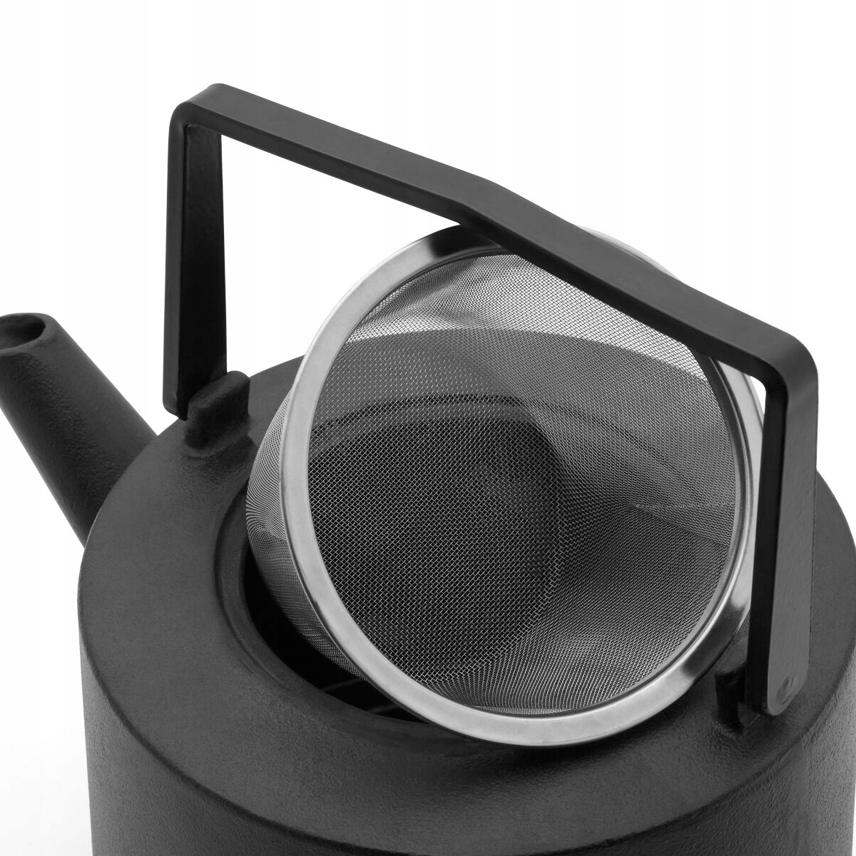 Wbudowany stalowy filtr – Łatwe parzenie herbaty liściastej bez fusów