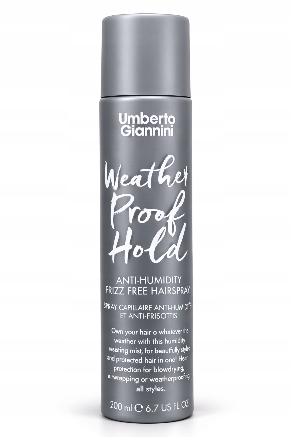 Umberto Giannini Weather Proof Hold – Lakier do włosów na każdą pogodę