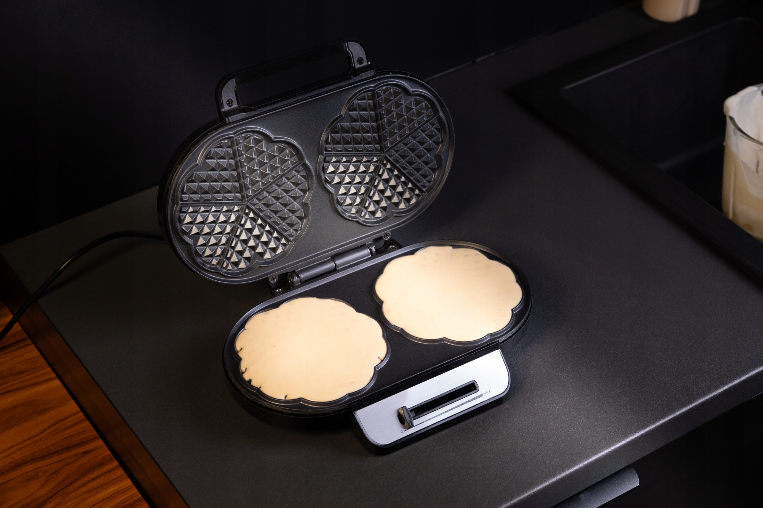 Duże płyty grzewcze – Przygotuj dwa gofry jednocześnie