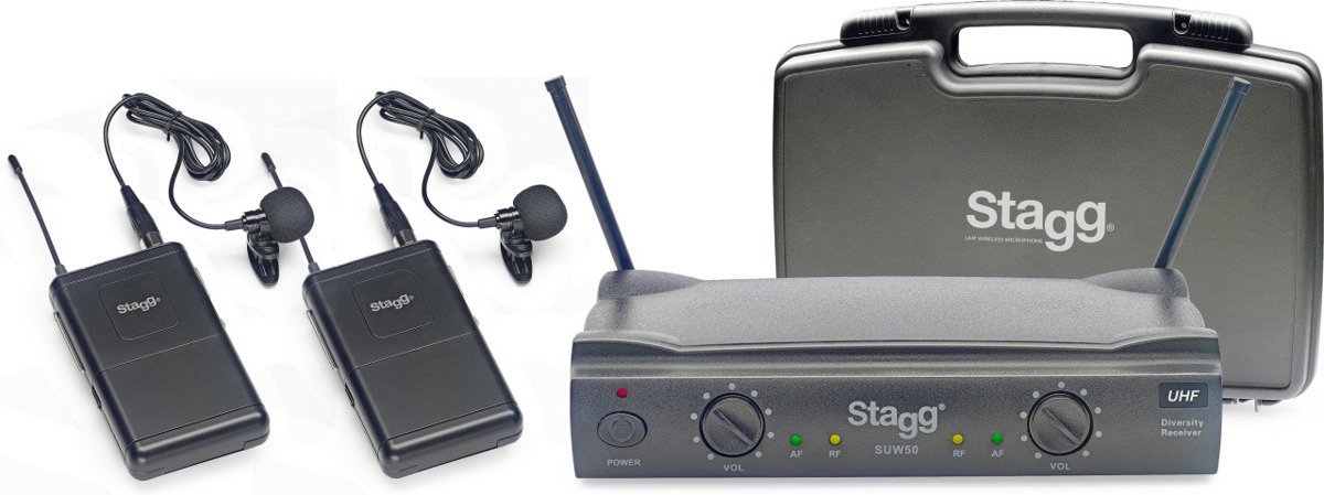 STAGG SUW 50 LL FH EU – Bezprzewodowy system UHF do profesjonalnego audio
