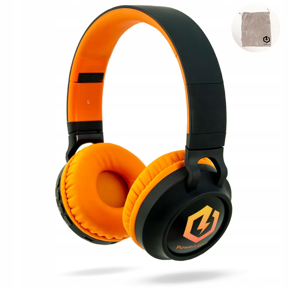 Słuchawki PowerLocus BT Bobo Kids Blue/Orange – Idealne dla małych miłośników muzyki