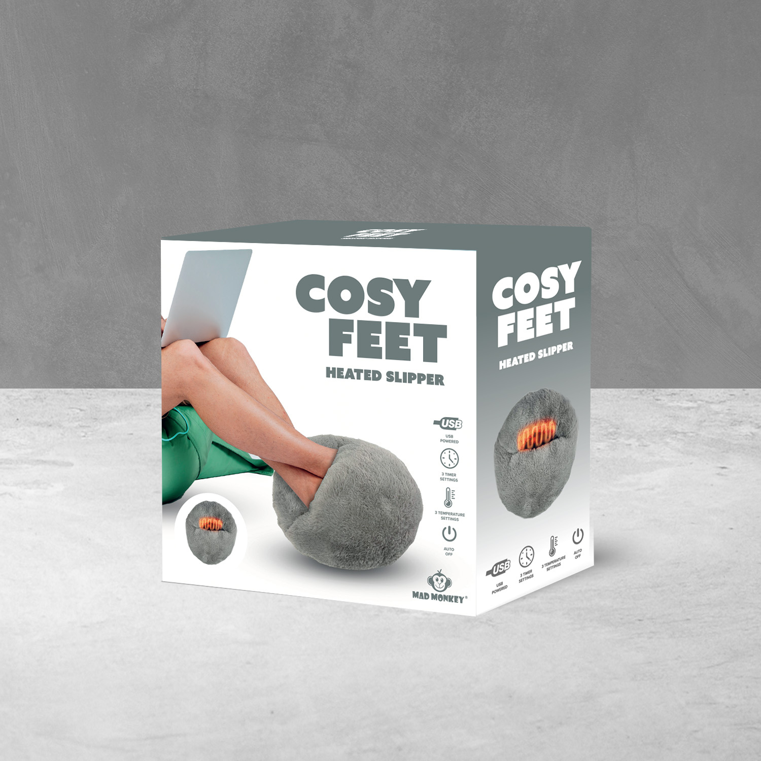 Thumbs Up Mad Monkey - Klasyczny podgrzewacz do stóp