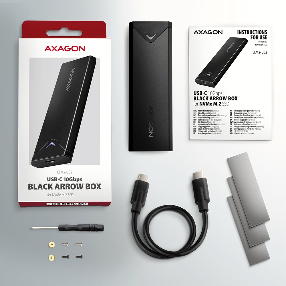 Szybka transmisja danych dzięki USB 3.2 Gen 2