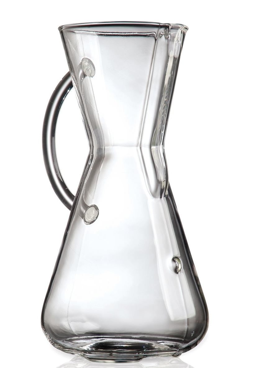 Chemex Coffee Maker Glass Handle - 3 filiżanki – Elegancki sposób na parzenie kawy