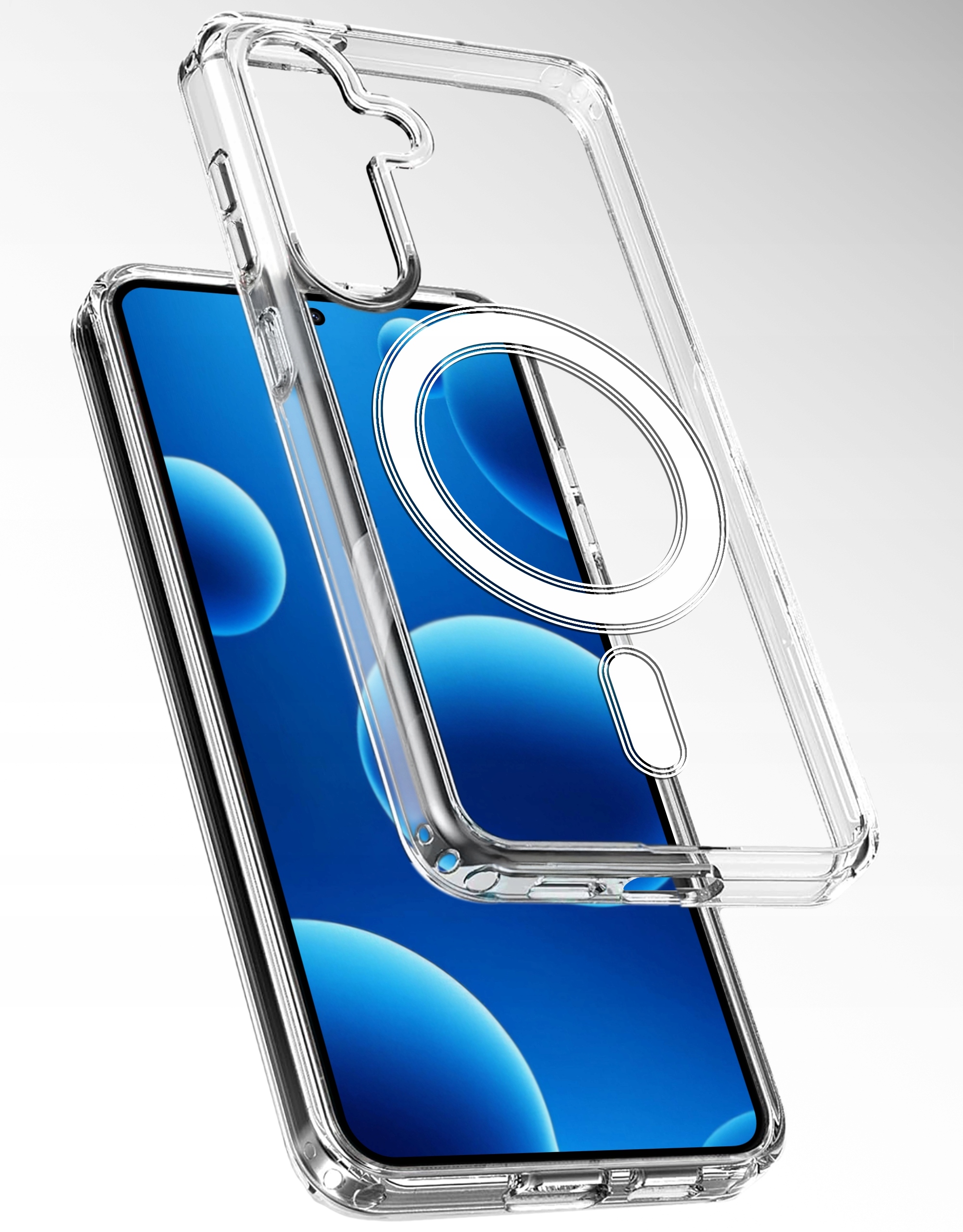 Etui Magnetyczne Przezroczyste do Samsung S26 – Ochrona i styl w jednym