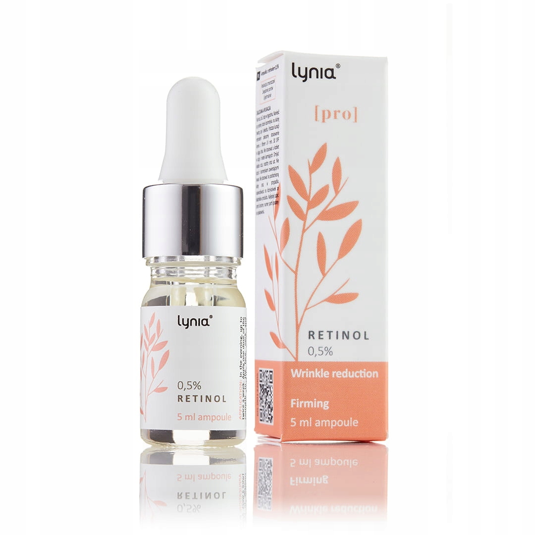 Lynia Pro Retinol 0.5% Ampułka 5ml – Innowacyjna pielęgnacja przeciwzmarszczkowa