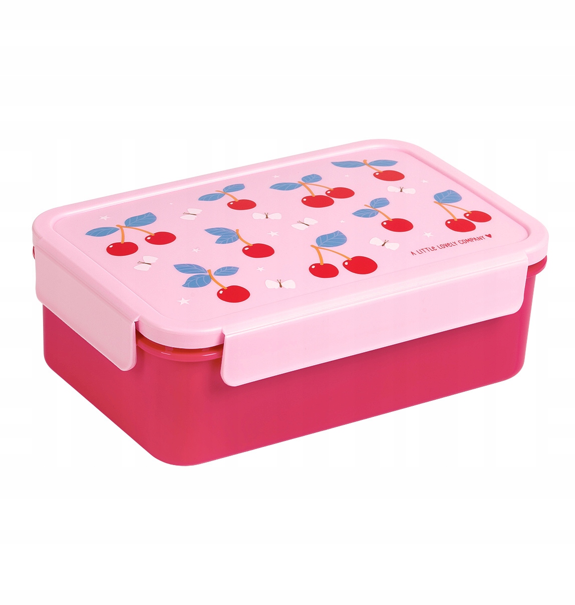 Praktyczne pudełko na lunch z motywem wiśni