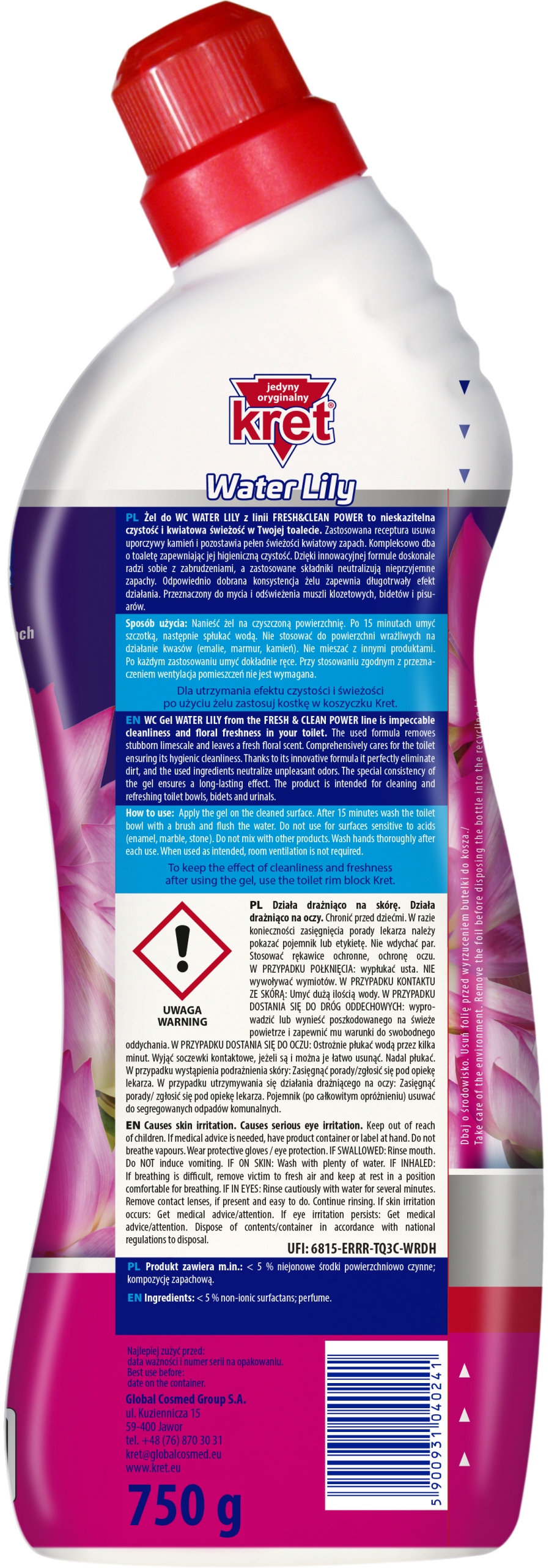 Kwiatowy zapach Water Lily – świeżość w Twojej toalecie