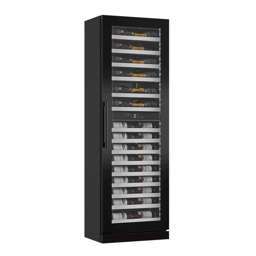 WineCave 182 Slim Czarny (WCD182FGBS) – Idealna chłodziarka do wina
