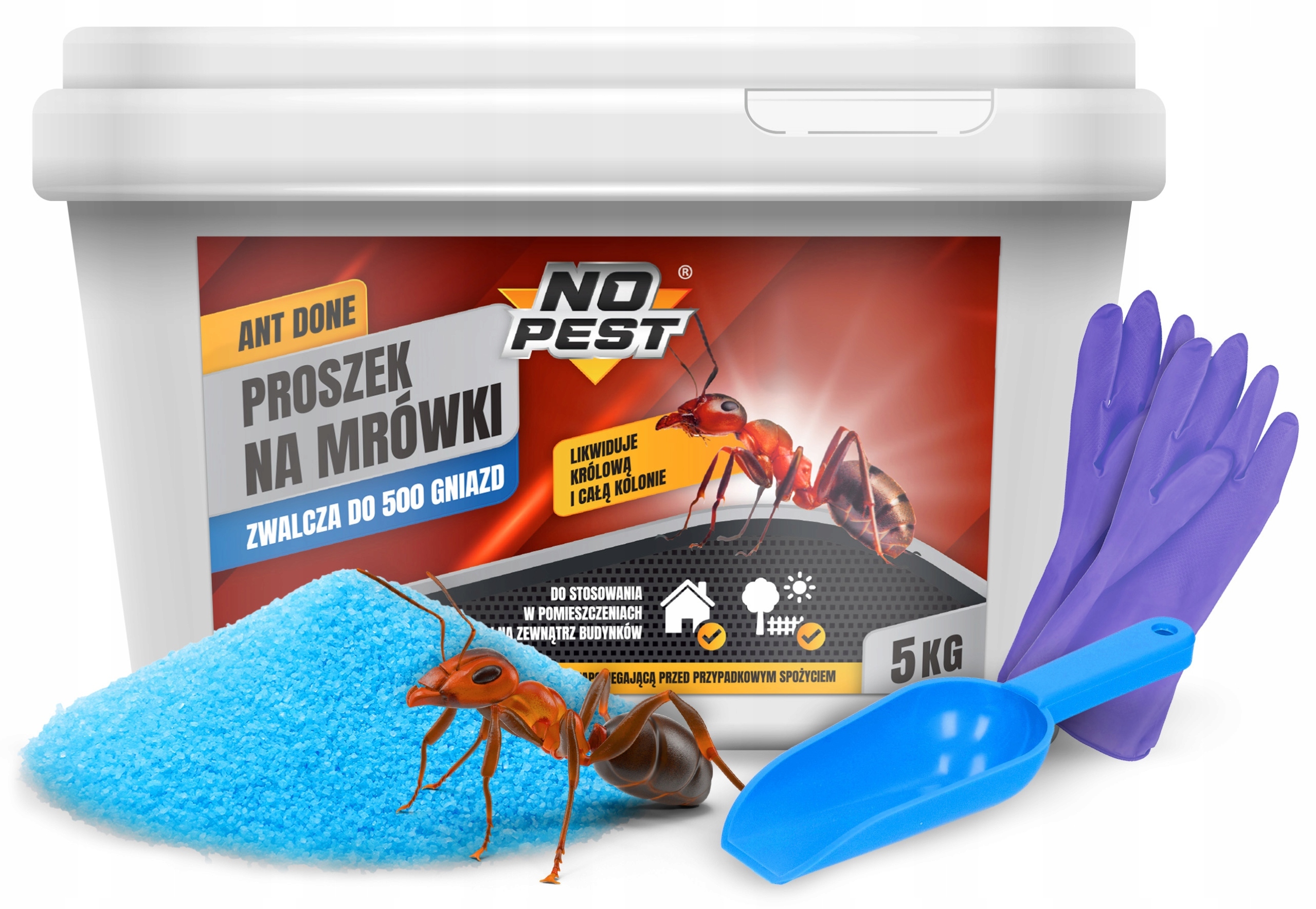 Silna substancja czynna – Dlaczego warto wybrać naszą trutkę na mrówki?