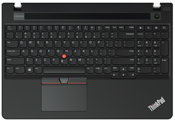 ThinkPad E570: With an award-winning keyboard.