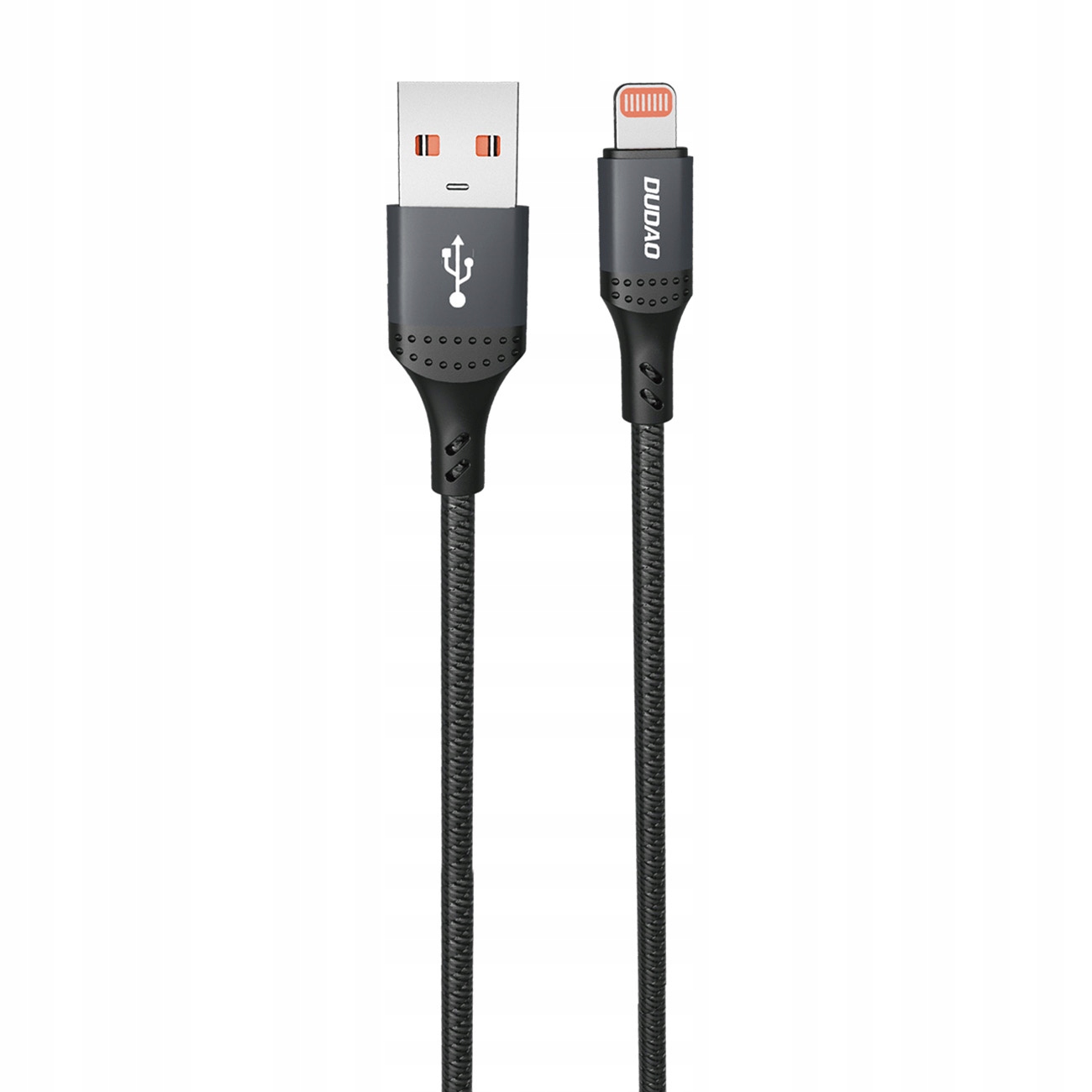 Kabel Dudao USB-A - Lightning 1,2 m Czarny – Szybkie ładowanie i niezawodność