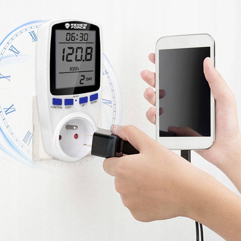 Praktyczny watomierz do codziennego użytku