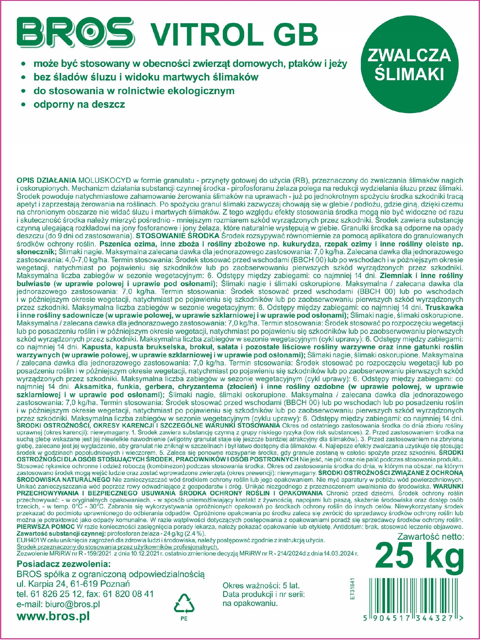 Środki ostrożności i warunki przechowywania