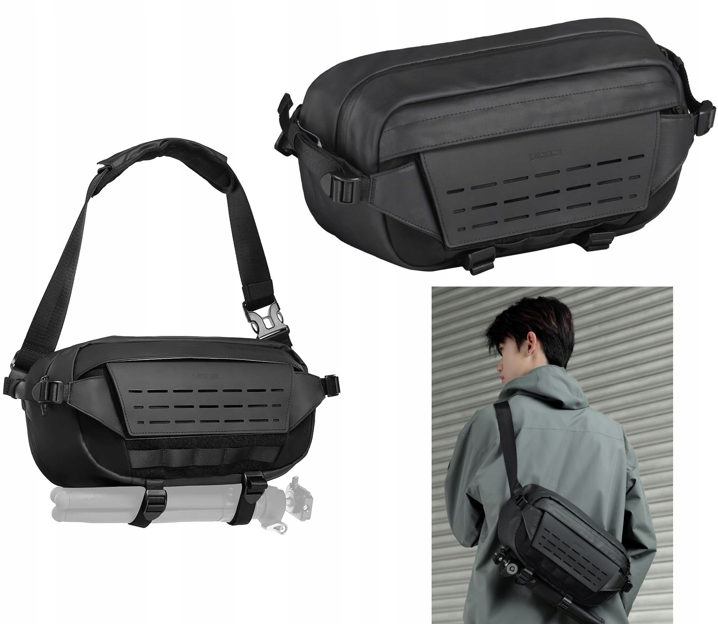 Torba Foto Video Saszetka Etui na Aparat Kamerę Sling Crossbody – Idealna ochrona dla Twojego sprzętu
