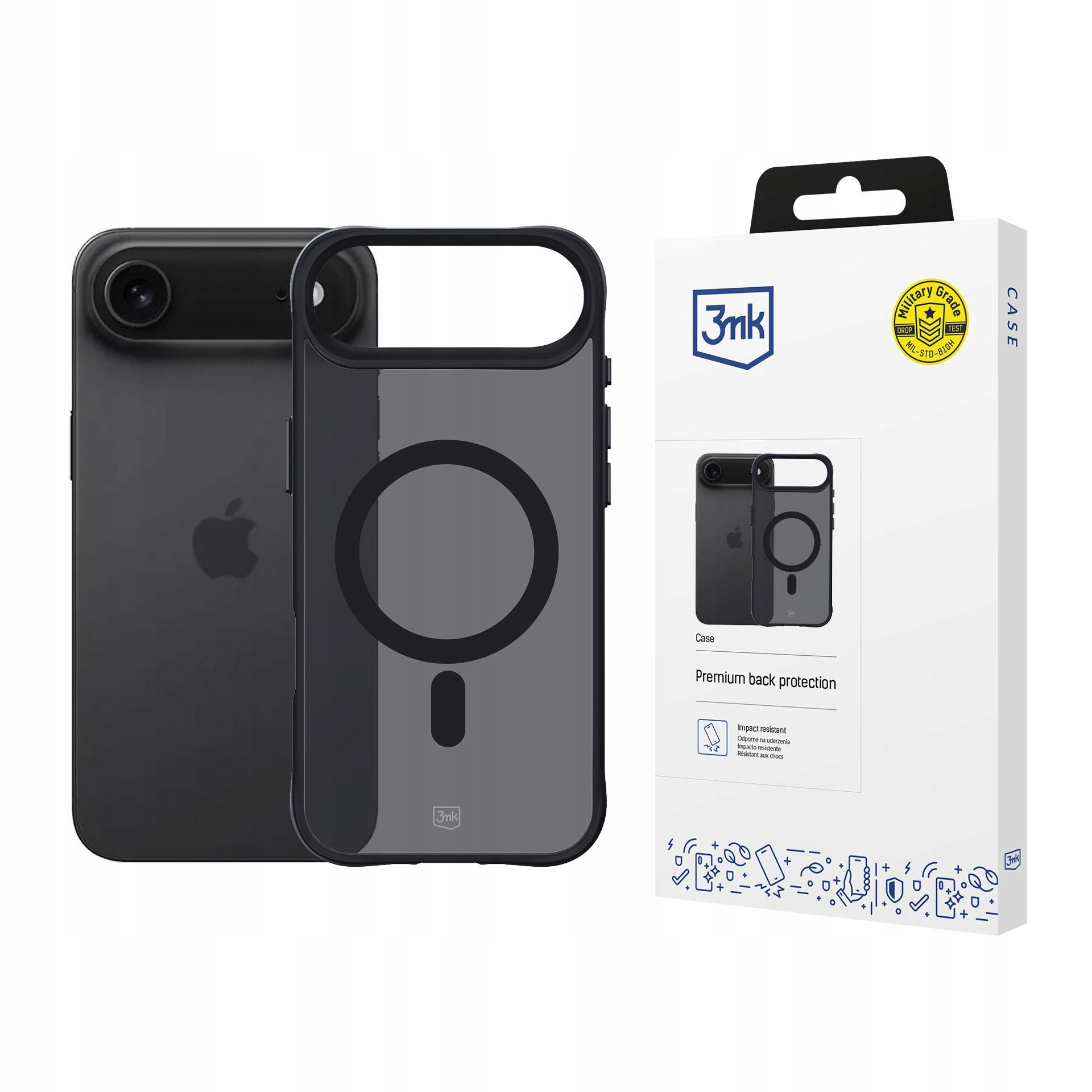 Apple iPhone Air - 3mk Smoke MagCase – Ochrona i styl w jednym