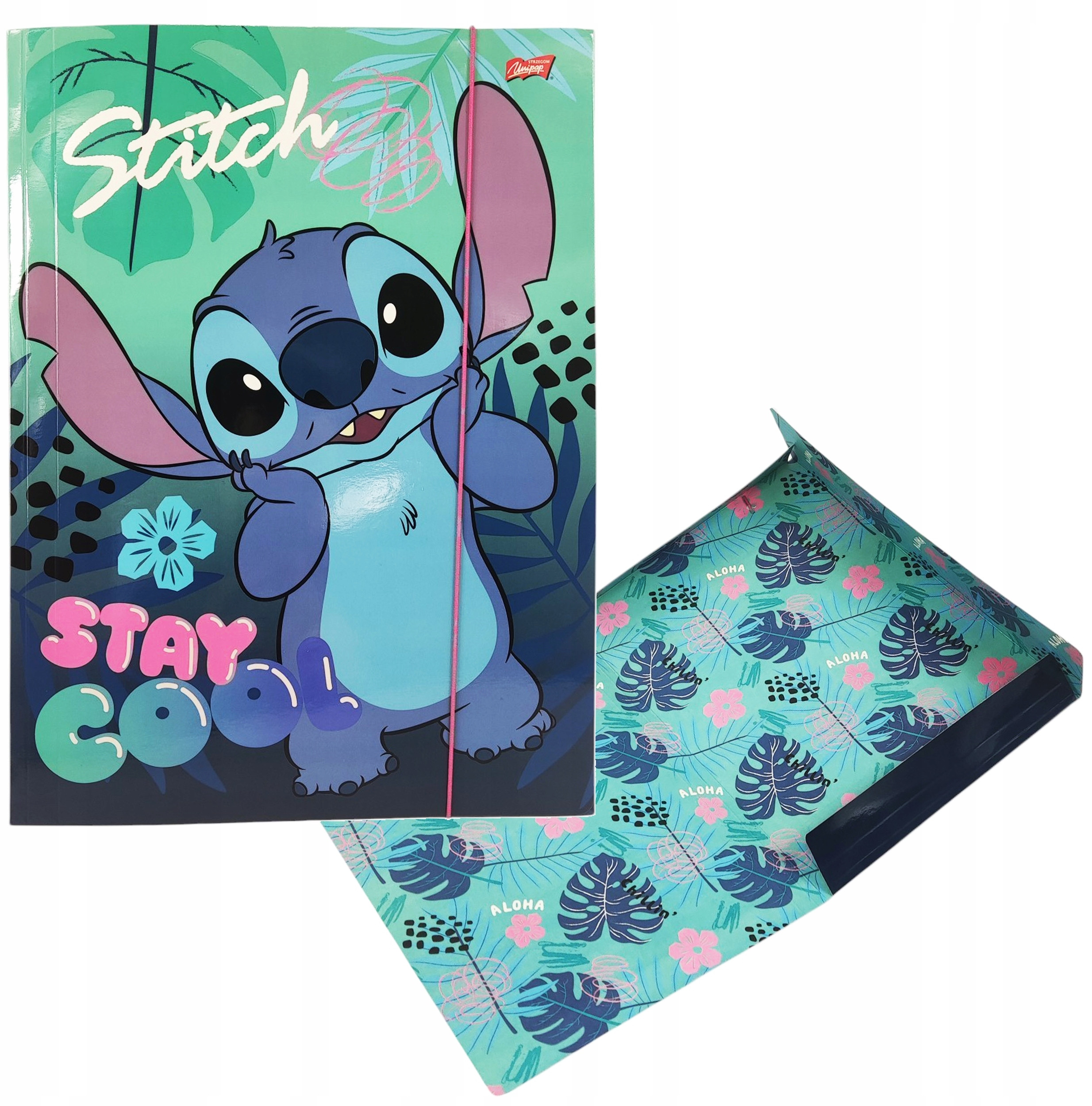 Kolorowy design z bohaterem Lilo i Stitch