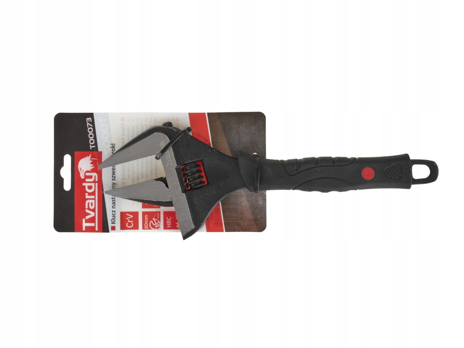 Jaw spacing adjustment from 0 to 60 mm