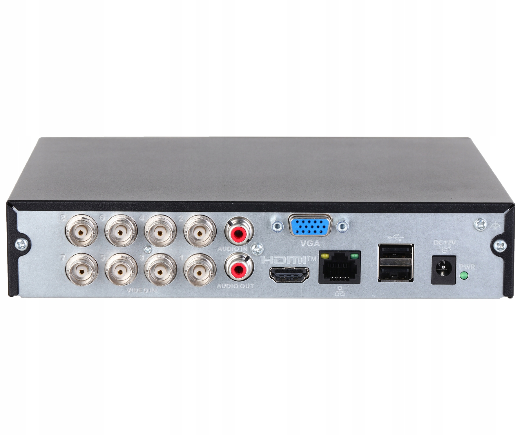 Obsługa 8 kanałów oraz 2 kanałów IP