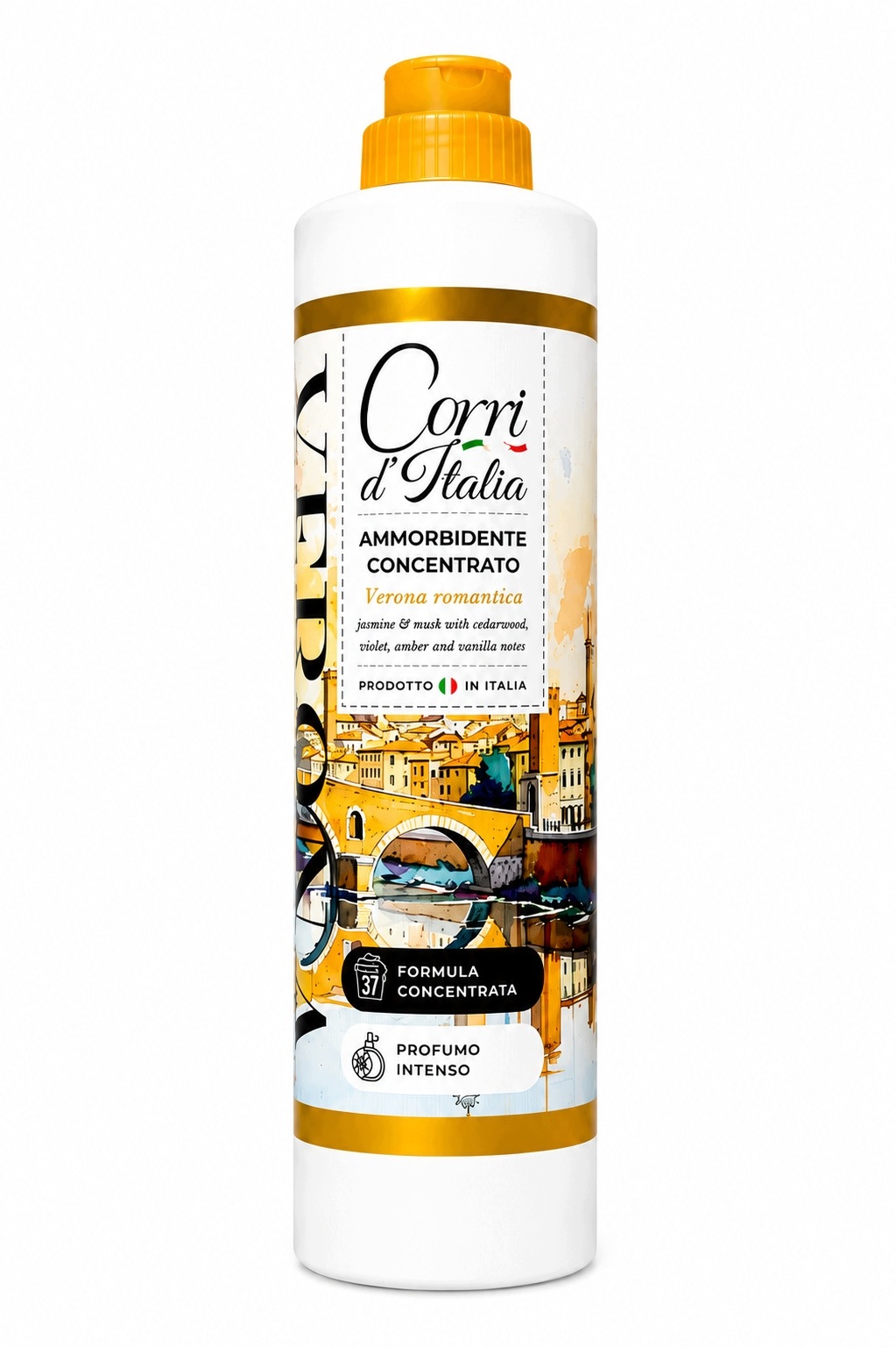 Corri D`Italia Koncentrat do płukania tkanin Verona 750 ml – Doskonała pielęgnacja tkanin