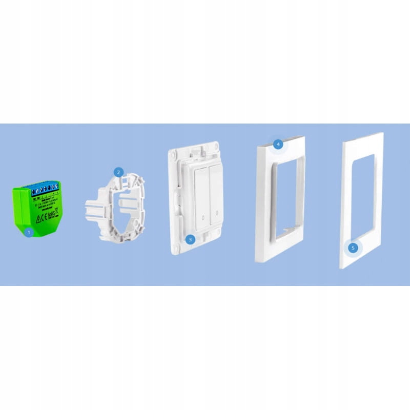 Funkcjonalność dwóch przycisków do zarządzania oświetleniem