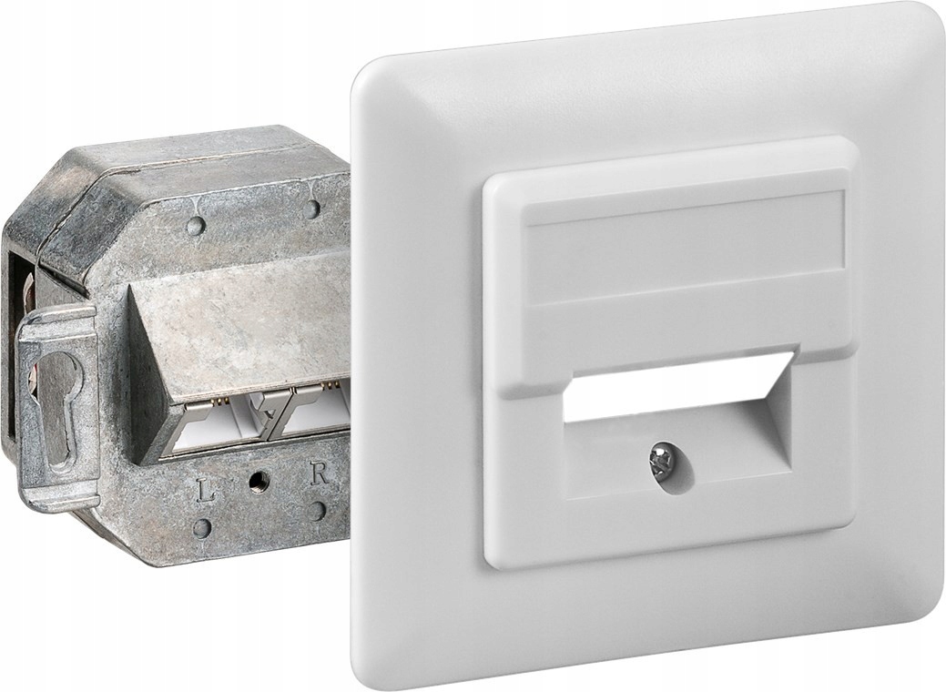 Ekranowane gniazdo sieciowe RJ45 – Wygodne podłączenie