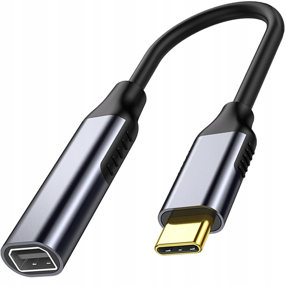 CO2 ADAPTER USB-C MINI DISPLAY PORT KABEL PRZEJŚCIÓWKA USB TYP C DP 8K 60HZ – Nowoczesne rozwiązanie dla Twojego sprzętu