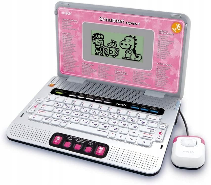 VTech Schulstart Laptop E – Edukacyjny Komputerek dla Dzieci