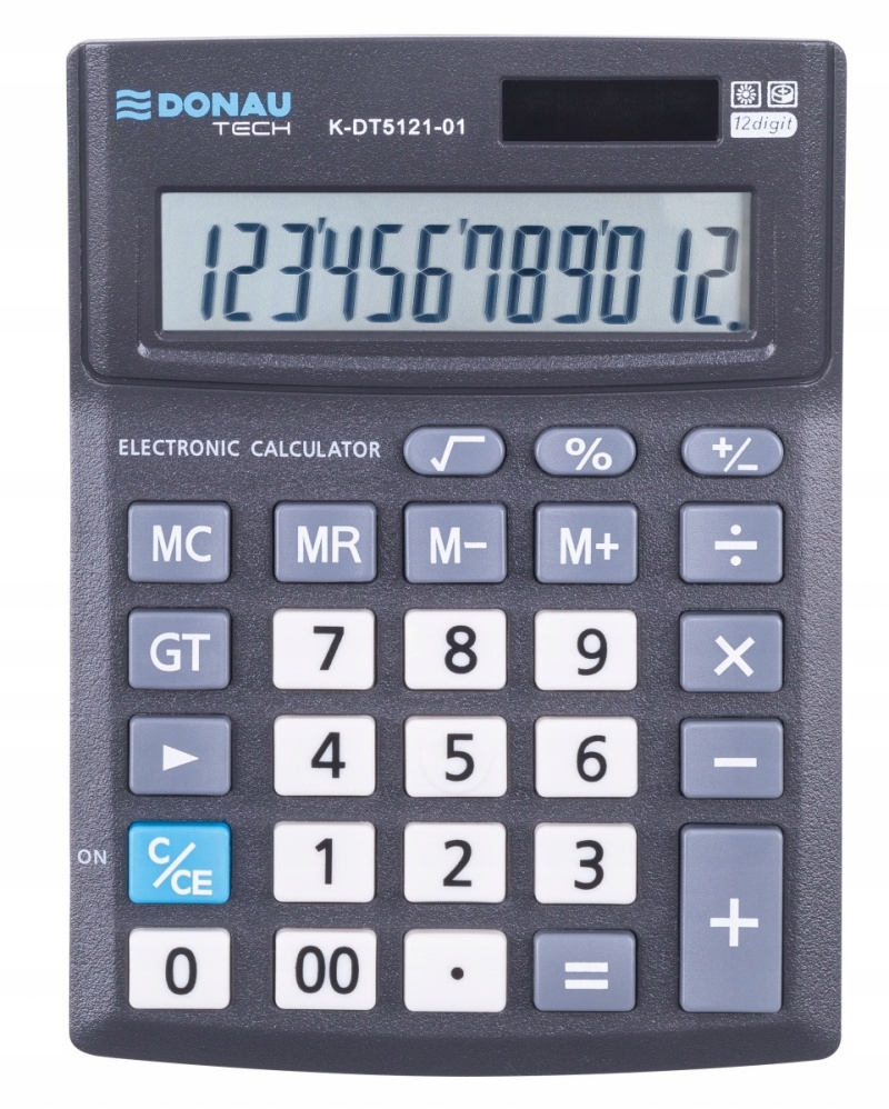 Wydajny 12-cyfrowy wyświetlacz