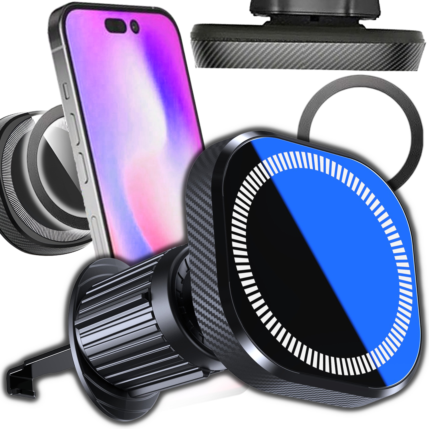 Uchwyt samochodowy MAGNETYCZNY na telefon iPhone MAGSAFE – Wygoda i bezpieczeństwo w podróży