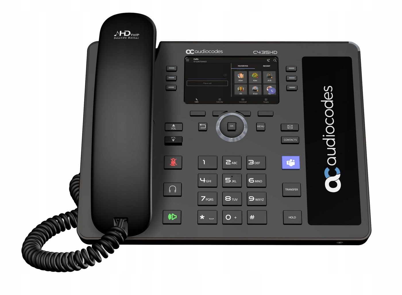 Telefon IP AudioCodes C435HD-R PoE – Nowoczesne rozwiązanie komunikacyjne